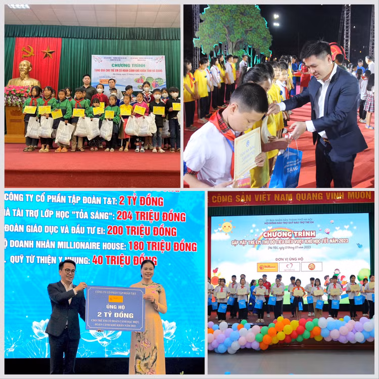 T&T Group tiep tuc ung ho 2 ty dong ho tro tre em ngheo-Hinh-2