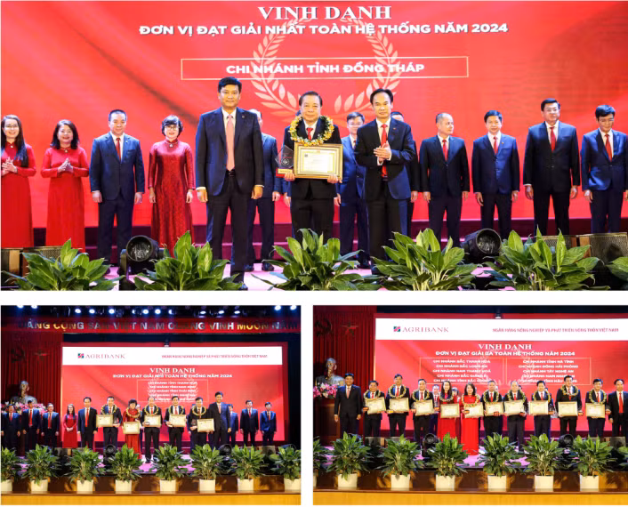Agribank tổ chức Hội nghị tổng kết hoạt động năm 2024, triển khai nhiệm vụ năm 2025 - Hình 6 Agribank to chuc Hoi nghi tong ket hoat dong nam 2024, trien khai nhiem vu nam 2025-Hinh-6
