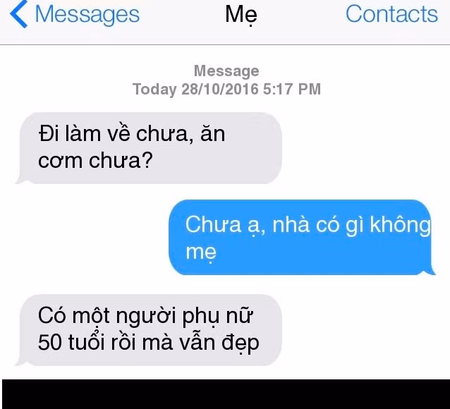 Không chỉ hội chị em, mà ngay cả các bà mẹ đôi khi cũng lên tiếng "nhắc khéo" con trai mình. Không chỉ hội chị em, mà ngay cả các bà mẹ đôi khi cũng lên tiếng "nhắc khéo" con trai mình.