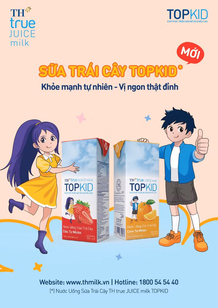 TH true JUICE milk TOPKID: Nguồn năng lượng hoàn toàn từ thiên nhiên với vị ngon thật đỉnh - Hình 4 TH true JUICE milk TOPKID: Nguon nang luong hoan toan tu thien nhien voi vi ngon that dinh-Hinh-4