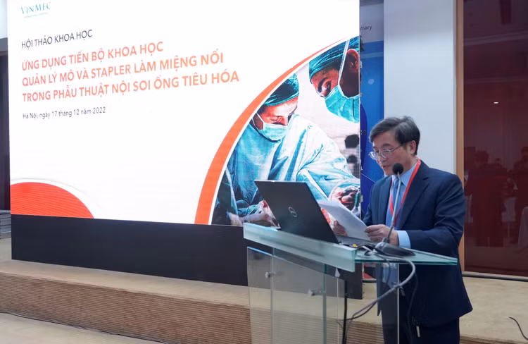 Vinmec cập nhật phương pháp mới trong phẫu thuật nội soi tiêu hoá tránh biến chứng Vinmec cap nhat phuong phap moi trong phau thuat noi soi tieu hoa tranh bien chung