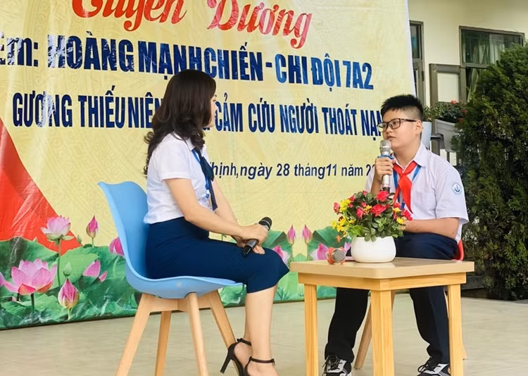 Chủ tịch nước gửi thư khen học sinh lớp 7 cứu người gặp nạn Chu tich nuoc gui thu khen hoc sinh lop 7 cuu nguoi gap nan