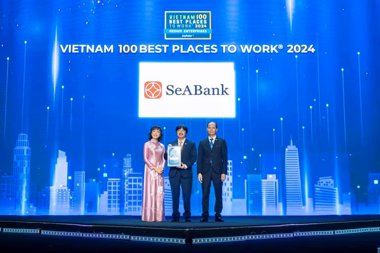SeABank được vinh danh Nơi làm việc tốt nhất Việt Nam 2024 SeABank duoc vinh danh Noi lam viec tot nhat Viet Nam 2024