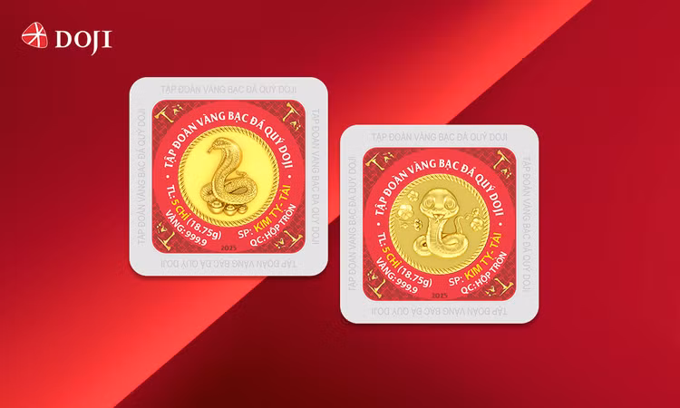 DOJI ra mắt bộ sản phẩm vàng độc đáo XUÂN ẤT TỴ - Hình 2 DOJI ra mat bo san pham vang doc dao XUAN AT TY-Hinh-2