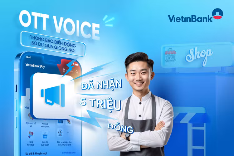 VietinBank iPay Mobile chinh thuc ra mat tinh nang OTT Voice