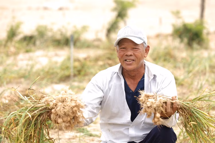Dong hanh cung ba con nong dan, Nam Ngu quang ba dac san toi Ly Son