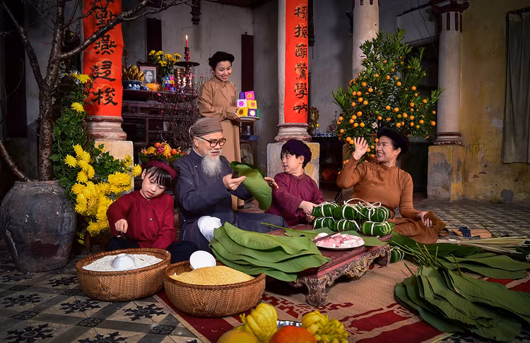 Tet co truyen - gan gui va linh thieng