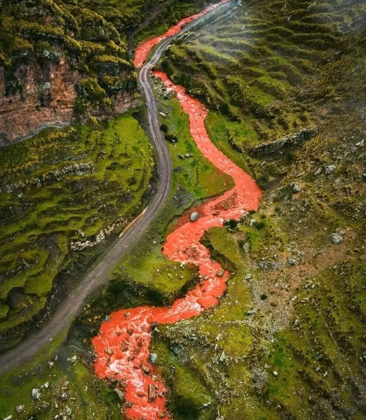 Dong song do ruc o Peru, chi doi mau vao mua mua