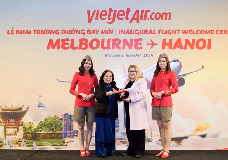 Vietjet khai trương đường bay kết nối Melbourne với Hà Nội - Hình 6 Vietjet khai truong duong bay ket noi Melbourne voi Ha Noi-Hinh-6