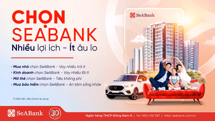 He tung bung, Chon SeABank - Nhieu loi ich - It au lo