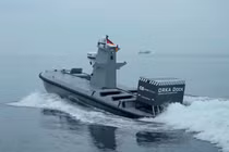Đức ra mắt hệ thống cảng hàng không tự động cho UAV trên tàu chiến