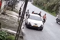 Điều tra người đàn ông chặn đầu ô tô, đánh lái xe bị thương ở Hải Phòng