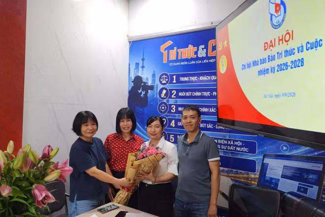 Chi hội Nhà báo Báo Tri thức và Cuộc sống có Ban Thư ký mới