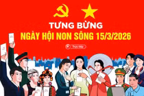 Ngày 15/3, hơn 78 triệu cử tri cả nước nô nức đi bầu cử