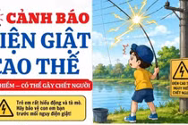 Nhiều trẻ bỏng điện cao thế mùa hè vì thả diều, câu cá