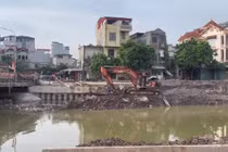 Hạ lưu sông Kim Ngưu thay đổi diện mạo sau hơn nửa năm cải tạo