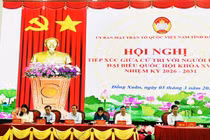 Cử tri Đắk Lắk tâm đắc với chất lượng đội ngũ ứng cử viên