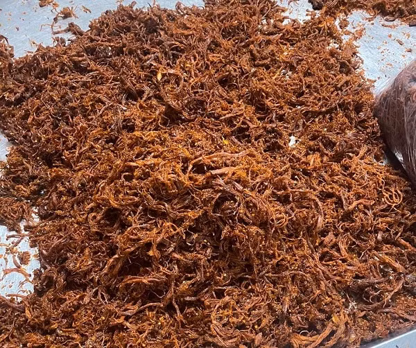 Loại thịt bò khô sợi giá rẻ chỉ 90.000 - 100.000 đồngkg Loại thịt bò khô sợi giá rẻ chỉ 90.000 - 100.000 đồngkg