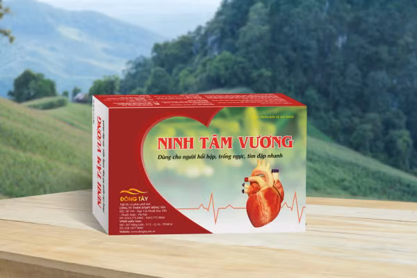 Ninh Tâm Vương hỗ trợ giảm tim đập nhanh, hồi hộp, trống ngực hiệu quả Ninh Tâm Vương hỗ trợ giảm tim đập nhanh, hồi hộp, trống ngực hiệu quả