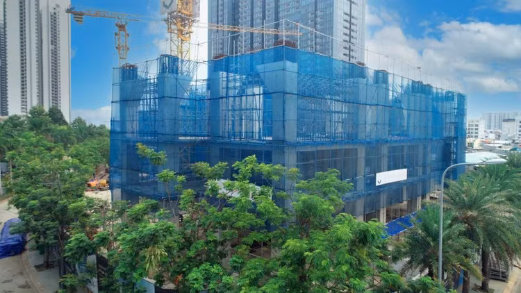 Sunshine Homes đang nỗ lực thi công, hoàn thiện S2 Tower cùng các tòa khác của Sunshine City Sai Gon