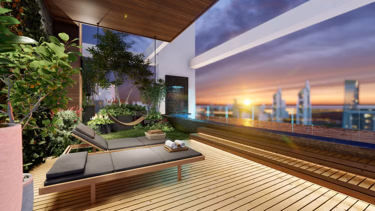 Một trong những góc “bình yên đắt giá” chỉ có tại Sky Villa
