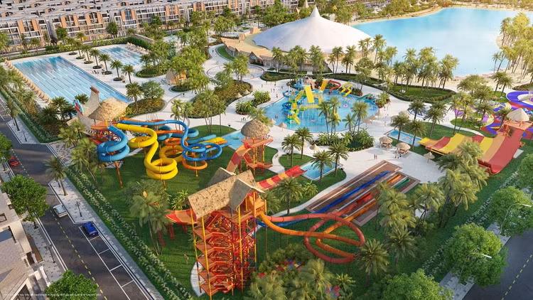Vịnh biển kỳ quan 4 mùa quy mô hàng đầu châu Á – tiện ích điểm nhấn của dự án Vinhomes Ocean Park 3 – The Crown