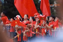 Dàn pháo lễ rền vang, khẳng định sự thiêng liêng ngày Tết Độc lập