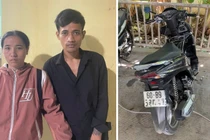 Cặp đôi sống lang thang gây ra 3 vụ trộm xe máy ở Đồng Nai