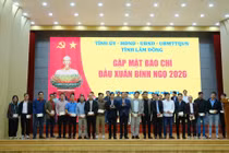 Tỉnh ủy Lâm Đồng gặp mặt báo chí đầu xuân Bính Ngọ 2026