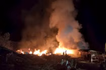 Cháy dữ dội tại xưởng gỗ ở Lâm Đồng, thiệt hại khoảng 1,5 tỷ đồng