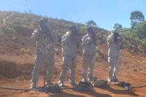 Xử lý hơn 400kg chất độc CS tồn lưu tại căn cứ cách mạng Cát Tiên 3