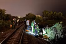 Tai nạn đường sắt ở Lâm Đồng khiến một nhân viên tuần tra tử vong