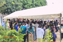 Không khí phấn khởi tại Phú Thủy trong ngày nhận quà Quốc khánh