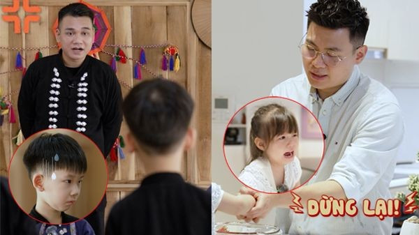 Ba Long nghiêm giọng nhắc nhở Pam, Dừa nhận 'kỷ luật thép' từ bố Khắc Việt