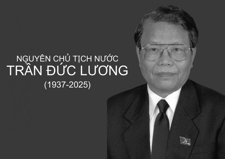 Nguyên Chủ tịch nước Trần Đức Lương. Ảnh: VOV.