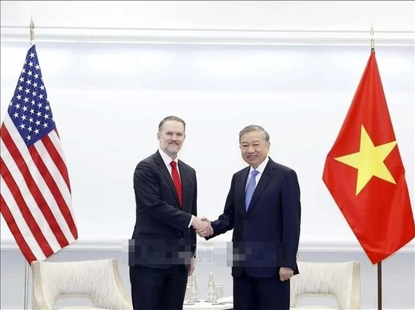 Tổng Bí thư Tô Lâm tiếp Trưởng đại diện Thương mại Hoa Kỳ Jamieson Greer