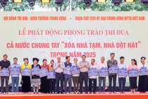 Phát động ủng hộ xóa nhà tạm, nhà dột nát trên cả nước