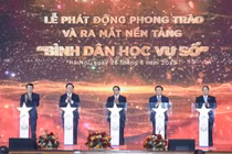 Thủ tướng phát động phong trào “Bình dân học vụ số“