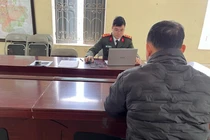 Đăng tin sai về sáp nhật tỉnh, người đàn ông bị xử phạt