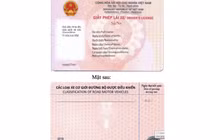 Bộ Công an ban hành mẫu giấy phép lái xe mới 