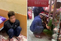 Nam thanh niên xịt hơi cay vào nhân viên bán hàng rồi cướp tài sản