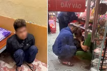 Nam thanh niên xịt hơi cay vào nhân viên bán hàng rồi cướp tài sản