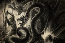 Kinh sợ quái vật rắn 'bất khả chiến bại' trong thần thoại Hy Lạp