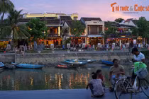 Khung cảnh đẹp "lịm tim" của Hội An khiến du khách quên lối về