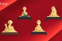 DOJI ra mắt bộ sản phẩm vàng độc đáo XUÂN ẤT TỴ
