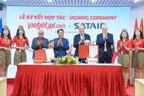 Vietjet và Satair hợp tác chiến lược tối ưu hóa chuỗi cung ứng