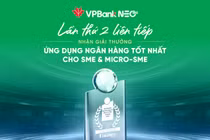 VPBank NEOBiz được Global Banking and Finance Review xướng tên ở giải thưởng 