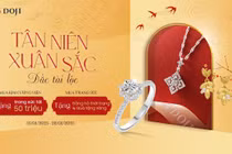 Tân niên xuân sắc, đón tài lộc cùng DOJI và thế giới kim cương