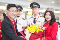 Vietjet chào mừng chuyến bay đầu tiên giữa Kuala Lumpur (Malaysia) và Hà Nội