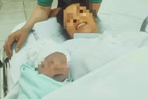 Sản phụ sinh con nặng 3,2 kg ở tuổi 51